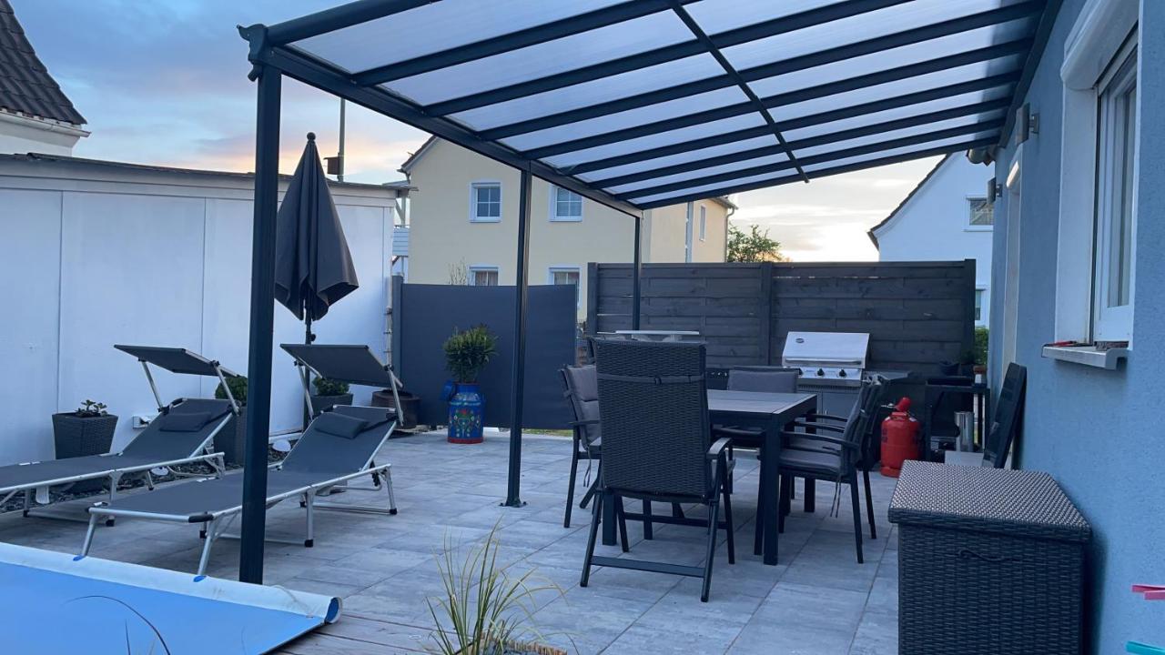 #1 Modernes Zimmer Mit Pool Und Garten Memmingen Extérieur photo