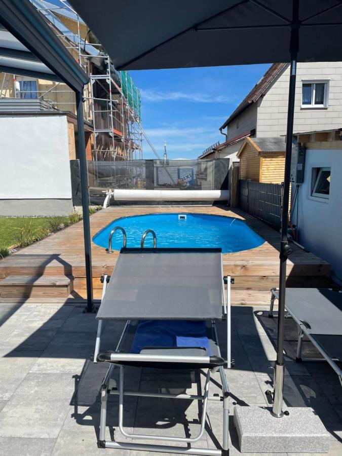 #1 Modernes Zimmer Mit Pool Und Garten Memmingen Extérieur photo